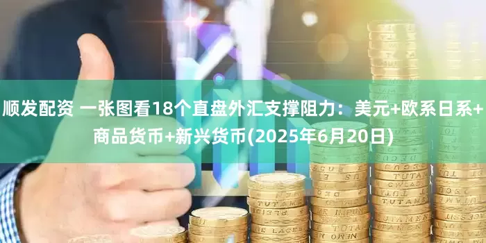 顺发配资 一张图看18个直盘外汇支撑阻力：美元+欧系日系+商品货币+新兴货币(2025年6月20日)